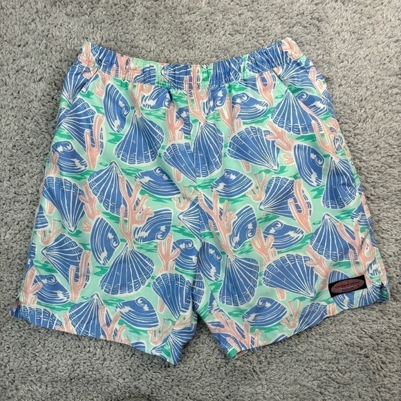 Vineyard Vines Swim Trunks Mens Extra Small Style # 1M0275 7 Inch Printed Chappy - Picture 1 of 4